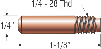 .030 CONTACT TIP Part # MW000-067