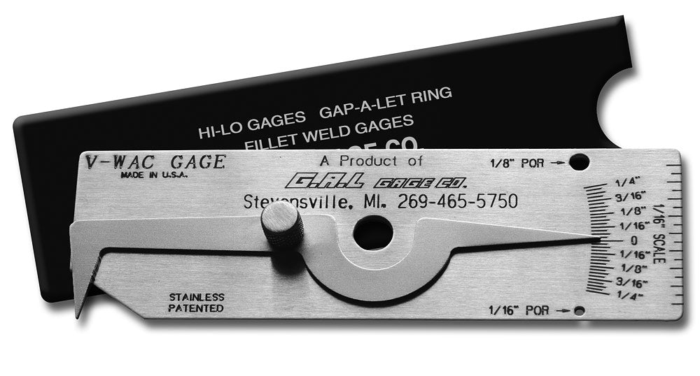 "V-Wac" Single Weld Gauge Part # GAL-5