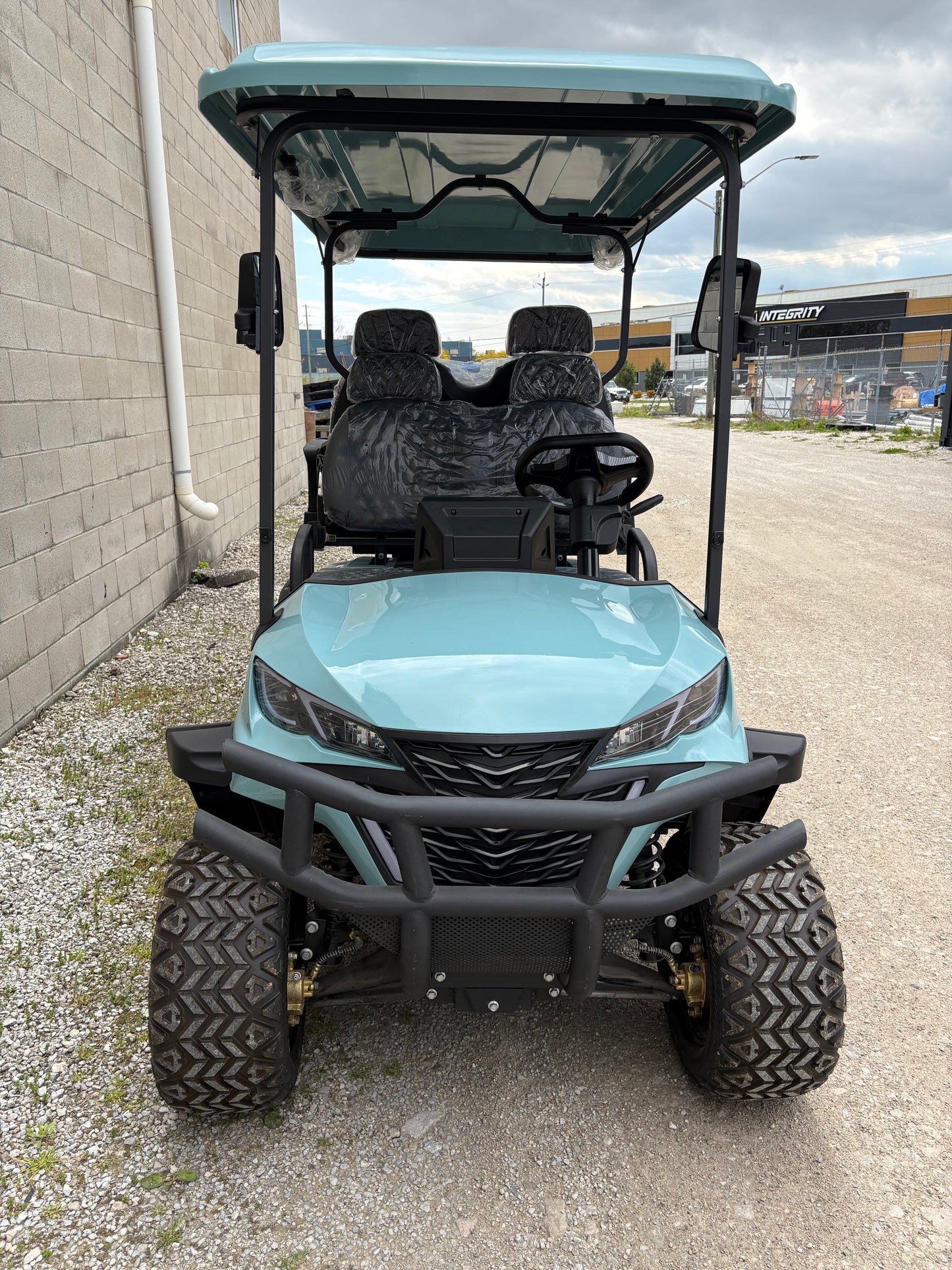 Electric Golf Cart - 2+2 Seats - Teal