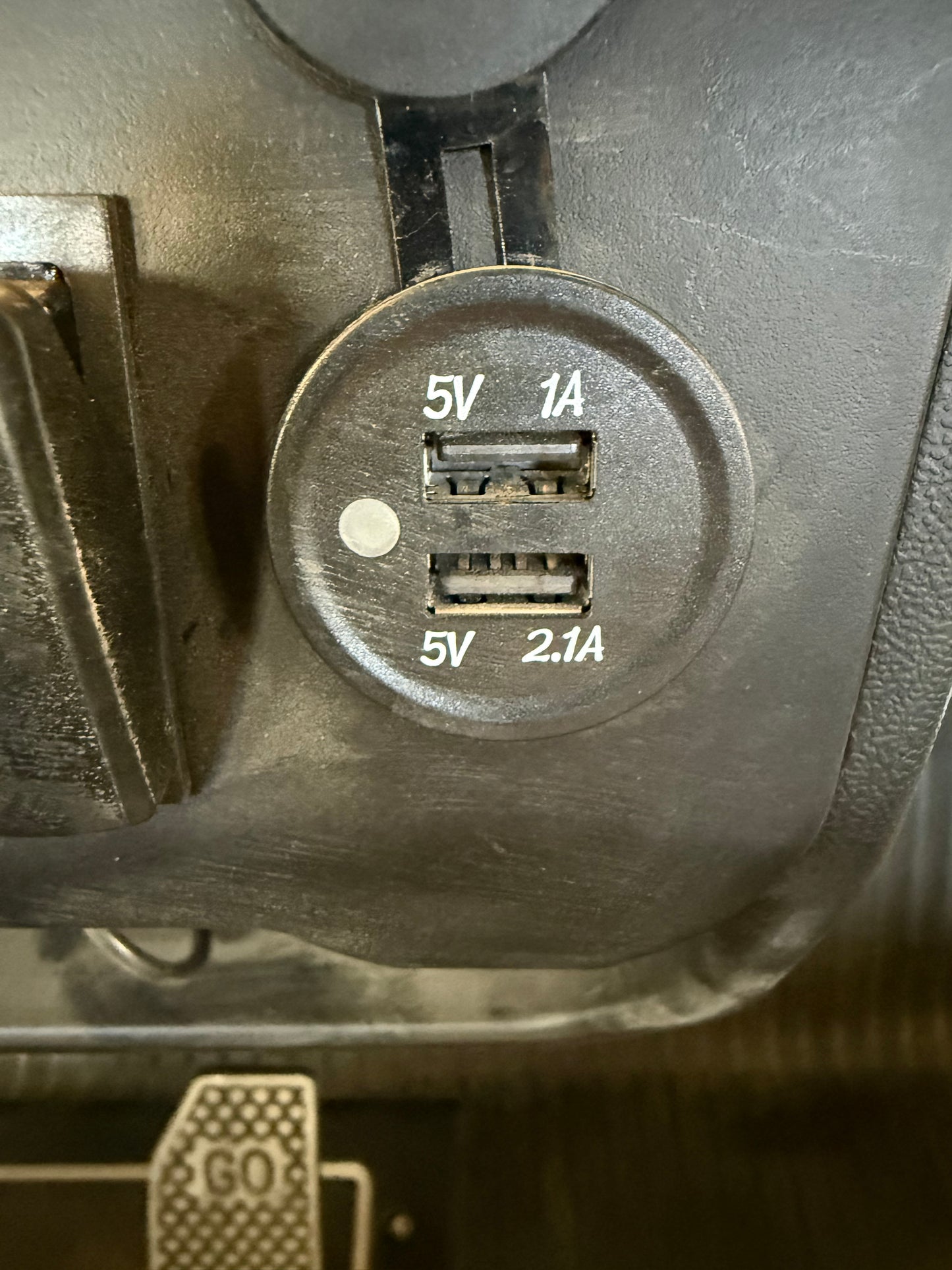 Electric Golf Cart - 2+2 Seat - Black