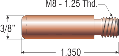 CONTACT TIP 3/64" ALUMINUM Part # 17AS-364