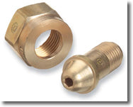 CGA 200 NIPPLE 1/8MPT .312FLAT Part # WE-305-3A