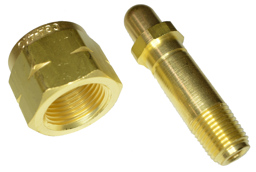CGA 410 HEX NUT    Part # WE-410-2